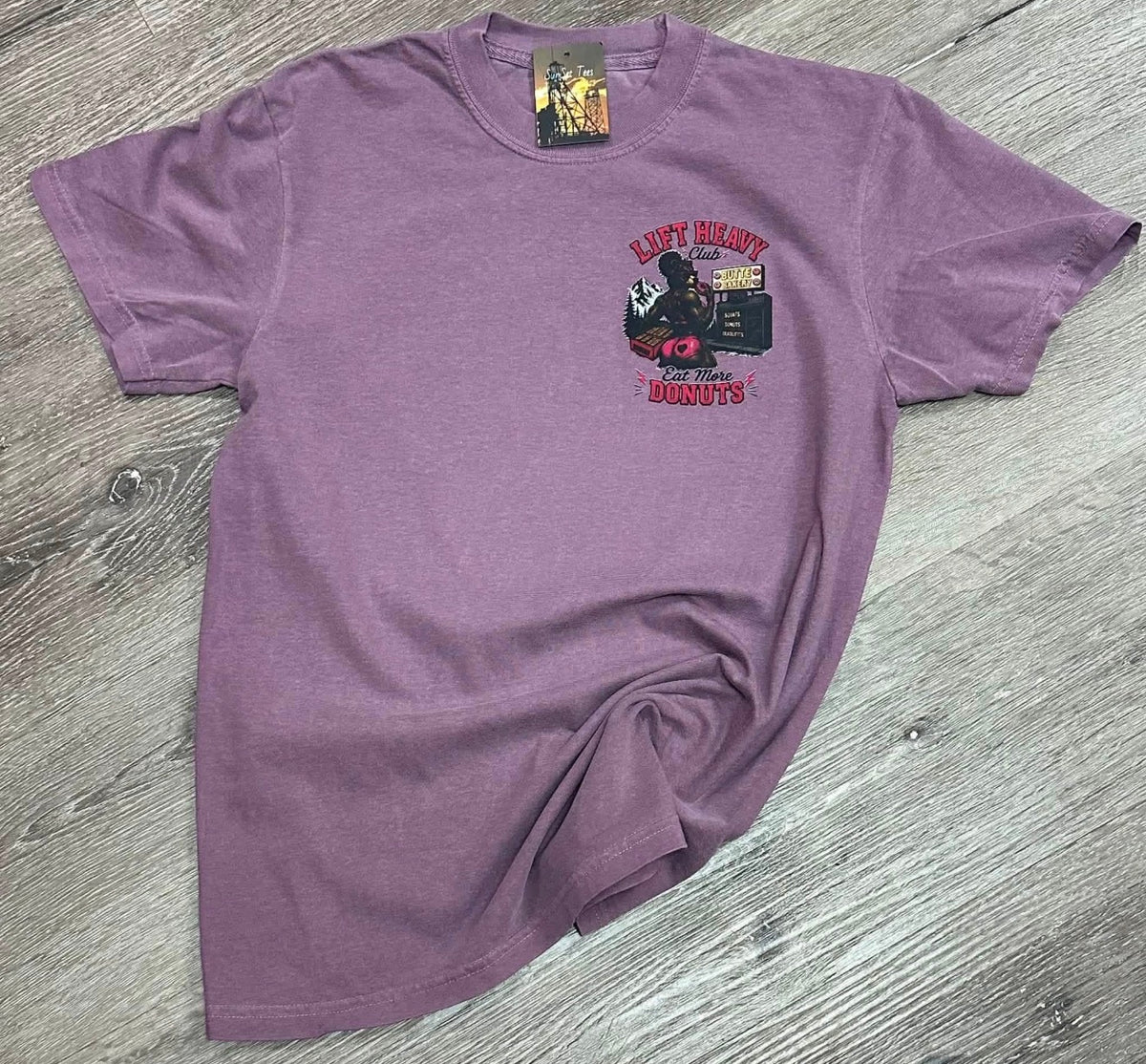 RUKEN Lift Heavy Donut Club Tee