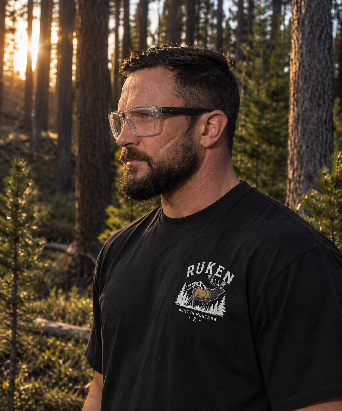 RUKEN Montana Elk Tee