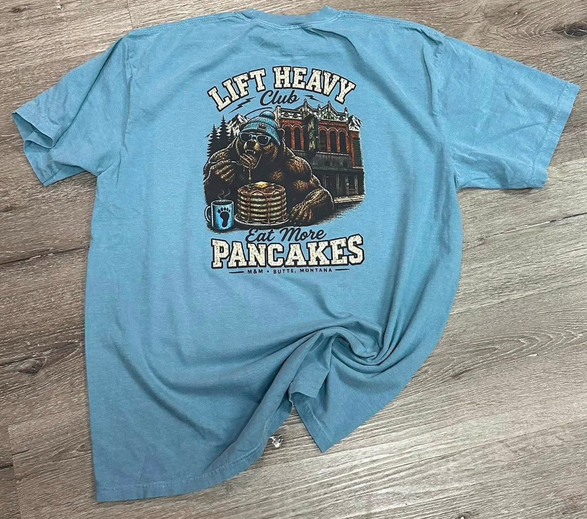 RUKEN × M&M Bar Lift Heavy Pancake Club Tee