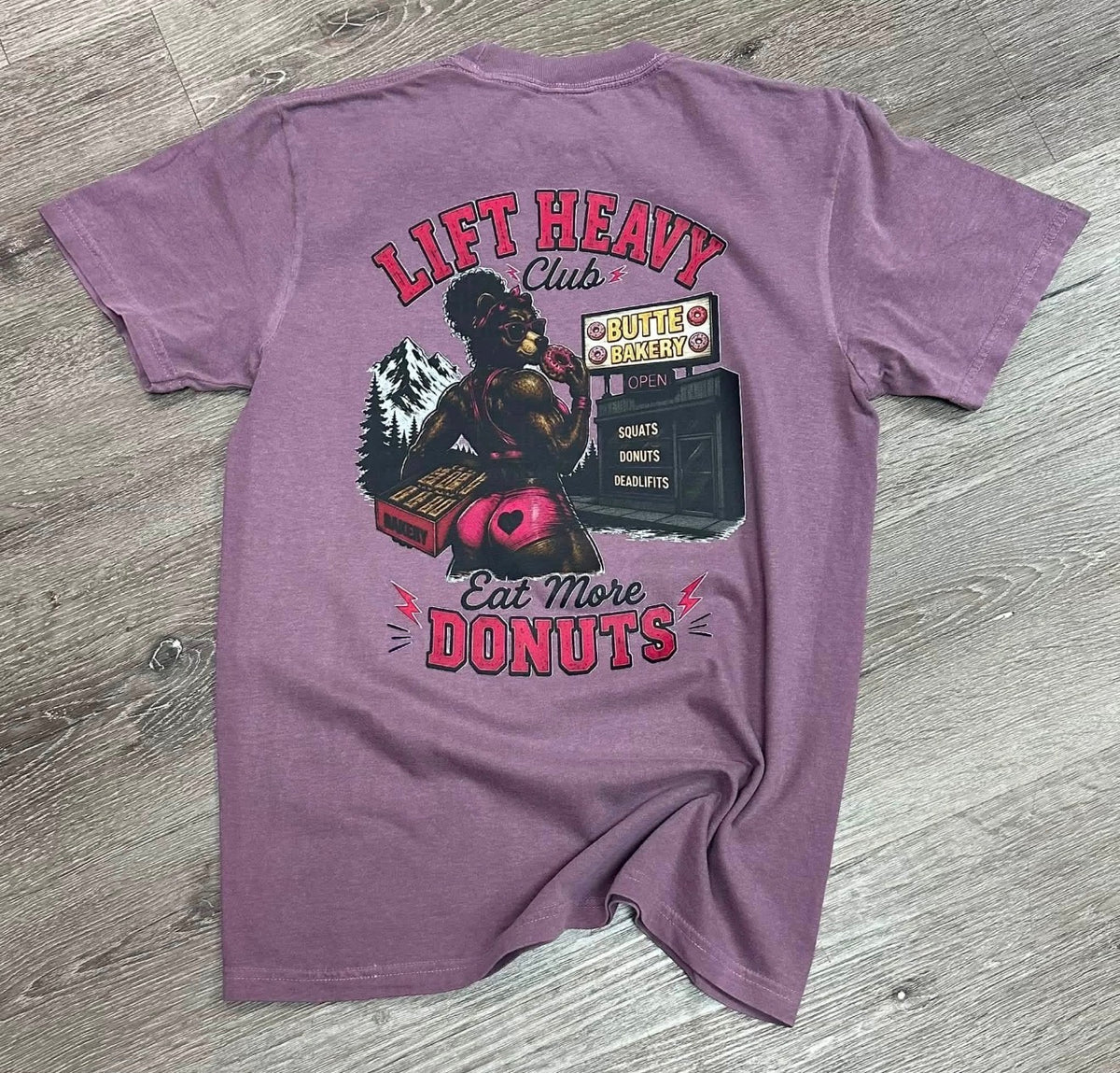 RUKEN Lift Heavy Donut Club Tee